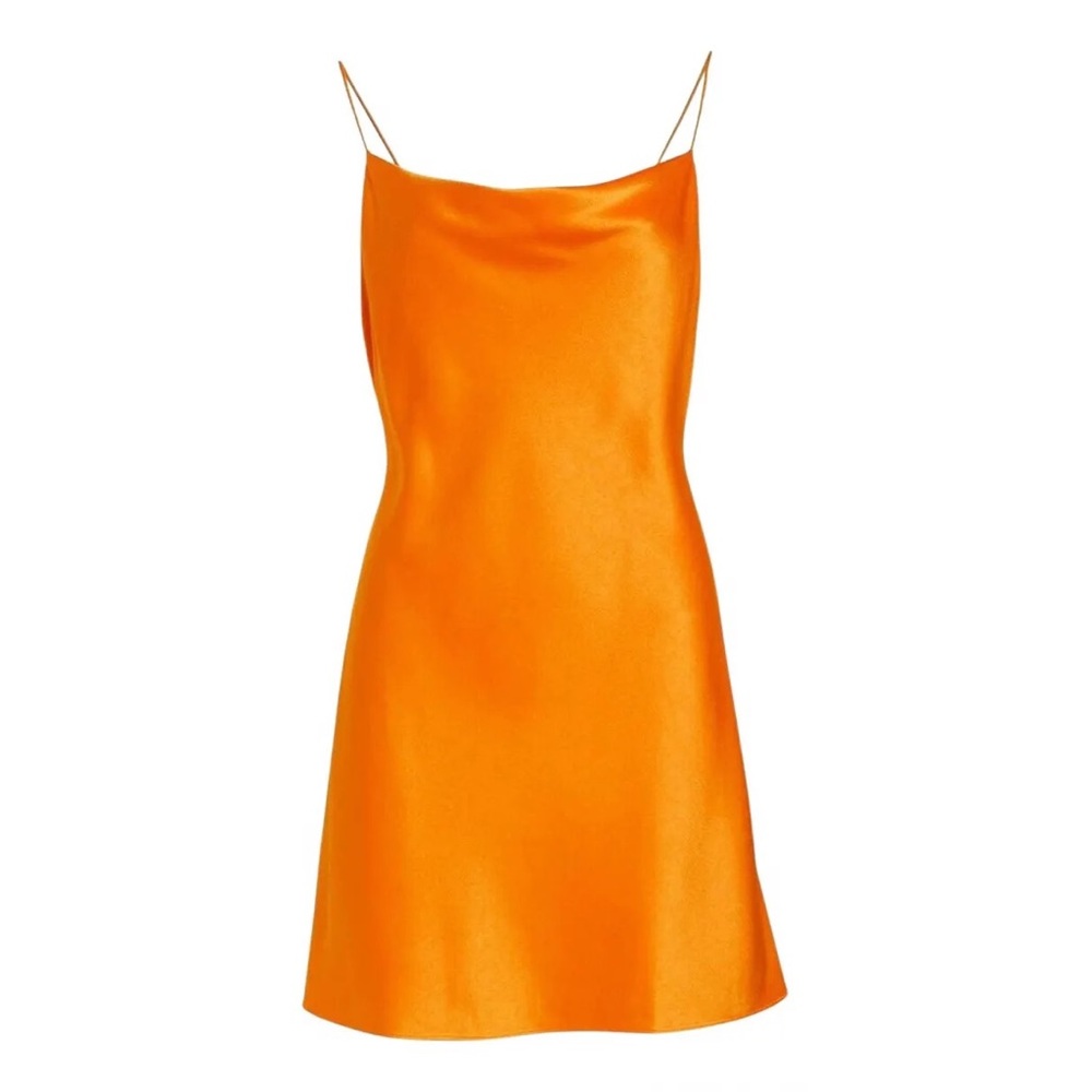 Alice and Olivia orange mini dress🧡